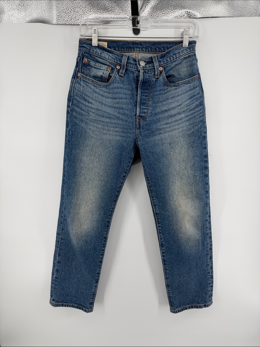 Levi's 501 Original‎ Medium Wash Straight Leg Jeans Sz26/26